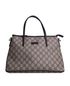 GG Supreme Small Zippered Tote, &pound;420, Handbags, Beige, Canvas, Front view
